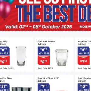 Glass at Africa Cash and Carry