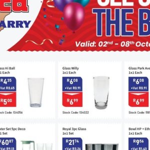 Glass at Africa Cash and Carry