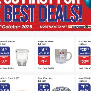 Glass at Africa Cash and Carry