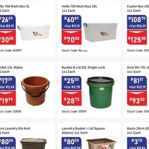 Bucket at Africa Cash and Carry