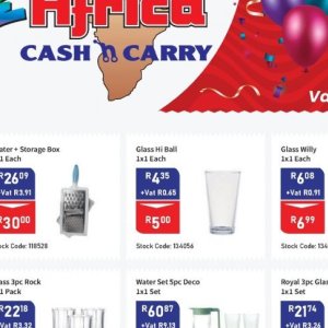 Glass at Africa Cash and Carry
