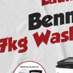 Washing machine at Africa Cash and Carry