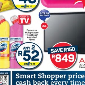 Bleach at Pick n Pay Hyper
