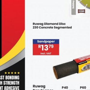 Sandpaper at Africa Cash and Carry