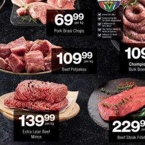 Beef at Checkers