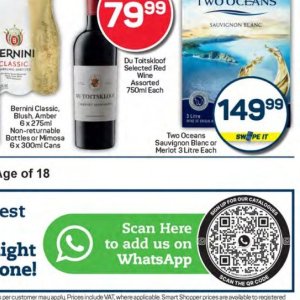 Wine at Pick n Pay Hyper