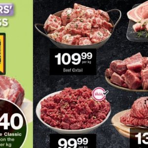 Beef at Checkers
