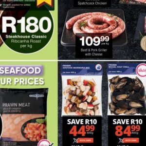 Seafood at Checkers
