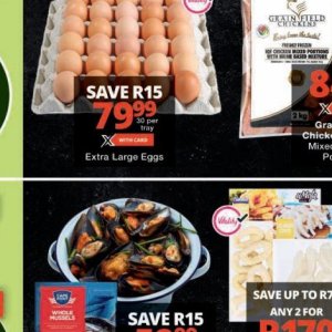 Eggs at Checkers