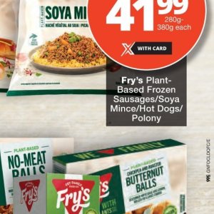 Sausages at Checkers