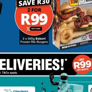 Burgers at Checkers