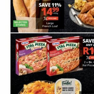 Pizza at Checkers