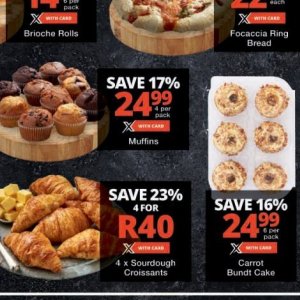 Muffins at Checkers