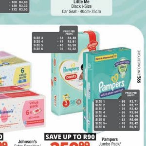 Diapers at Checkers