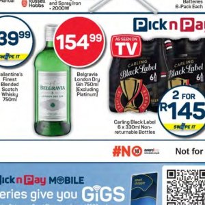 Gin at Pick n Pay Hyper