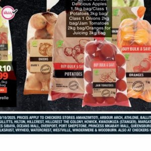 Potatoes at Checkers