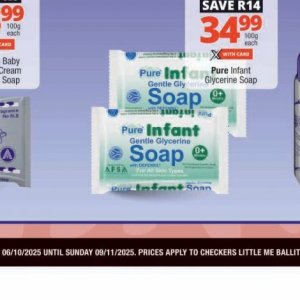 Soap at Checkers