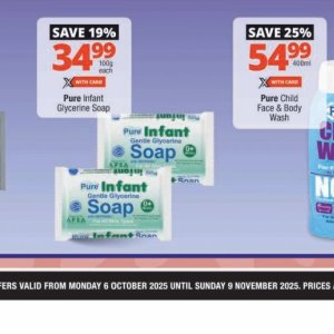 Soap at Checkers