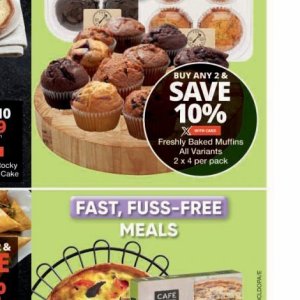 Muffins at Checkers