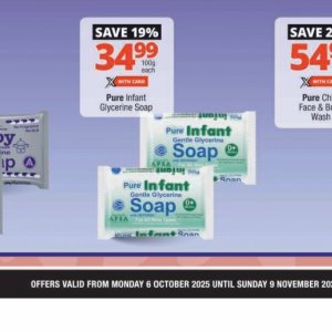 Soap at Checkers