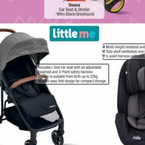 Car seat at Checkers