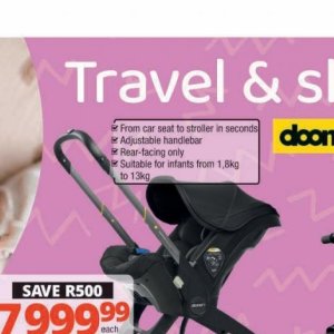 Car seat at Checkers