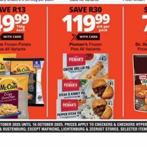 Cheese at Checkers