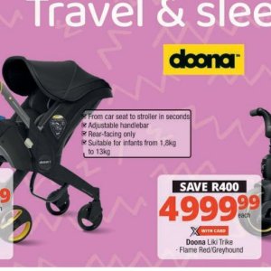 Car seat at Checkers
