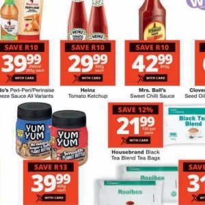Ketchup heinz  at Checkers