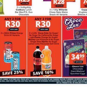 Sugar at Checkers