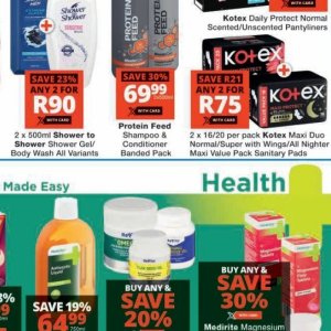 Shampoo at Checkers
