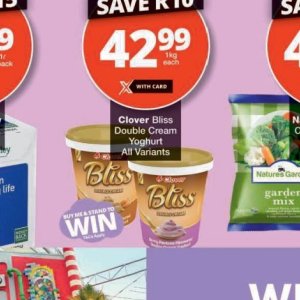 Yoghurt at Checkers