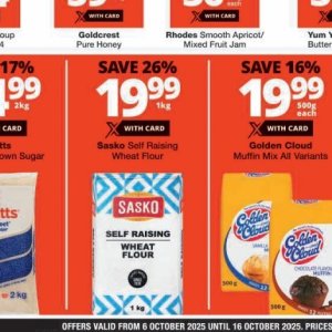 Flour at Checkers