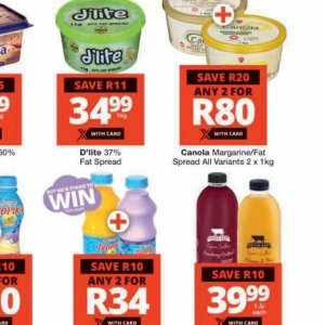 Margarine at Checkers