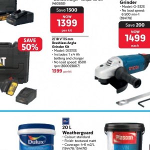 Battery charger at Makro