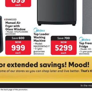 Washing machine at Makro