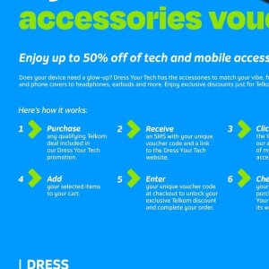 Headphones at Telkom Mobile
