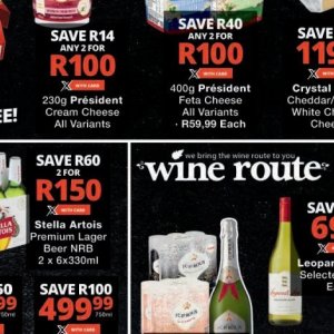 Wine at Checkers
