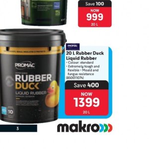 Liquid at Makro