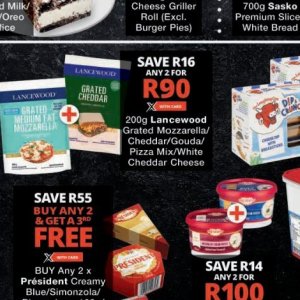 Cheddar at Checkers