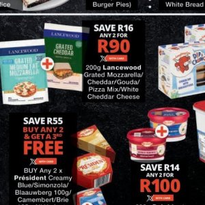 Cheddar at Checkers