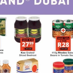 Beetroot at Checkers