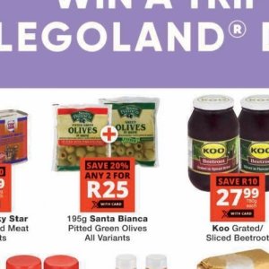 Olives at Checkers