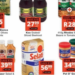Beetroot at Checkers