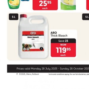 Bleach at Makro