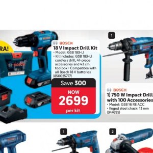 Drills at Makro