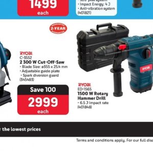 Saw at Makro