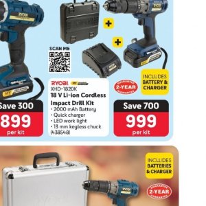 Battery charger at Makro