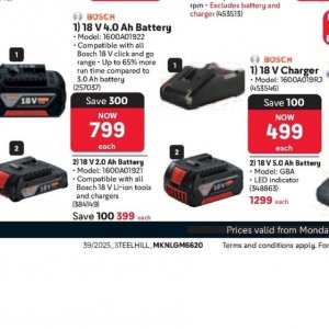 Battery at Makro