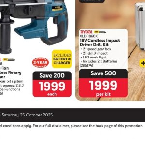 Battery charger at Makro
